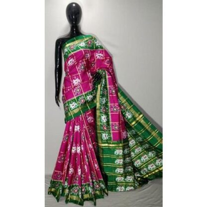 Silk Designer Patola Saree, Packaging Type: Box