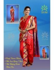 Border Party Wear Nauvari Shahi Mastani Saree with Blouse Piece