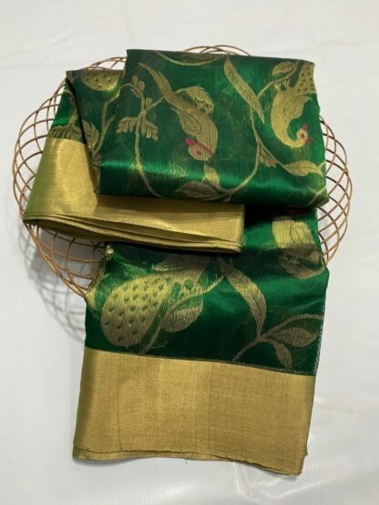 Full hand weaving traditional chanderi saree