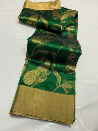 Full hand weaving traditional chanderi saree