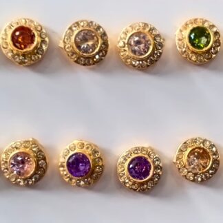 Imitation Golden AD stone Brass Earrings Jewellery