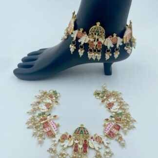 Imitation Gold Anklets
