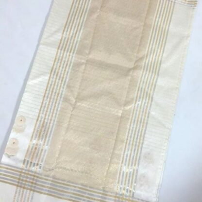 Original chanderi handloom pure Pattu organza silk (silk by soft silk ) saree with blouse.