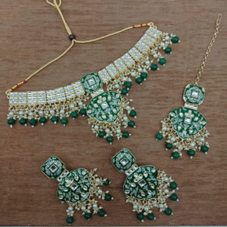 Meenakari Necklace Set