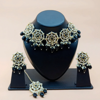 Kundan Stone Necklace Set