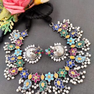 Necklace Set Exclusive SLA Multi Colour Very Beautiful Stone