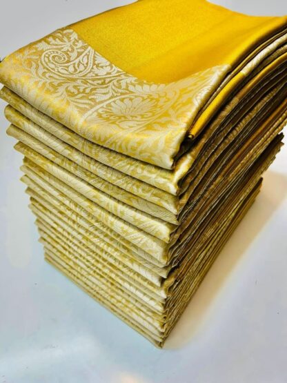 Party wear silk dazzling high quality tissue soft  saree