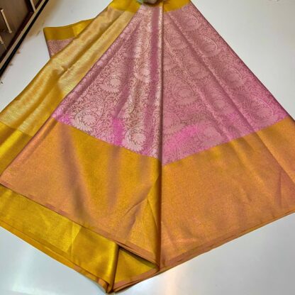 Party wear silk dazzling high quality tissue soft  saree