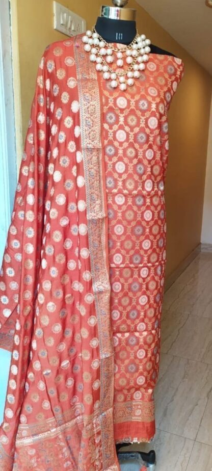 Original handloom cotton Silke suit