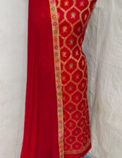 Original Banarasi malabari pure masriez dyeble suits