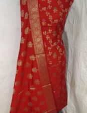 Original Banarasi malabari pure masriez dyeble suits A1