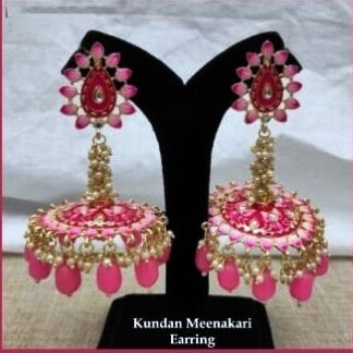 Minakari Earrings V-2