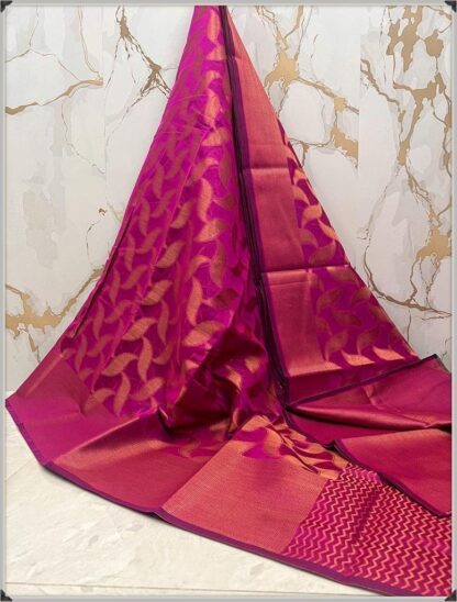 Maheshwari cotton soft silk party wear dazzling high quality Green saree