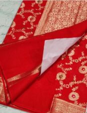 Banarsi handloom Georgette fabric dibal saree A