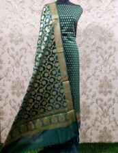 Banarsi handloom borket katan fabric Silke suit  Baotum 2.50.mtr dupatta 2.25.mtr salwar 2.25.mtr