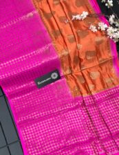 Banarasi fancy daybal warm silk saree Multi Color